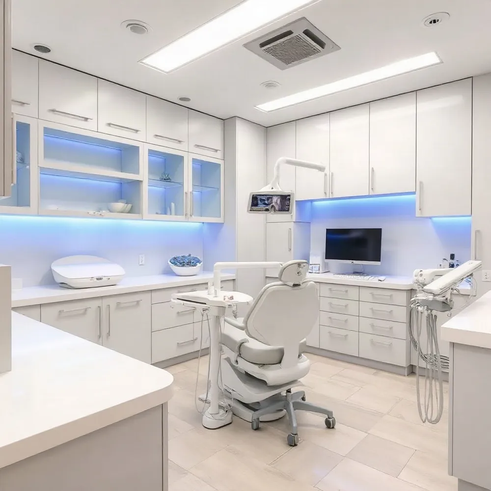 SureSmiles for Minor Tooth Gaps Before After